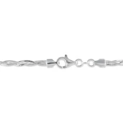 Bracelet Eira Argent Blanc 8 Bracelet Eira Argent Blanc -Fanny Boutique FABFBW00G0 view2