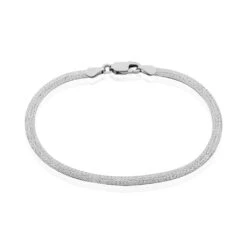 Bracelet Zoubeida Argent Blanc