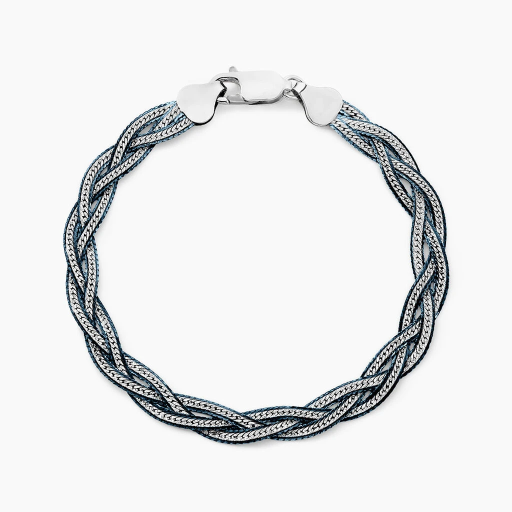 Bracelet Elae Argent Bicolore 3 Bracelet Elae Argent Bicolore