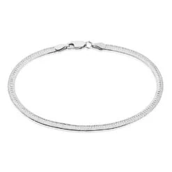 Bracelet Argent Blanc Alayna