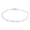 Bracelet Mahee Maille Filigrane Argent Blanc -Fanny Boutique FABFBW0341 master