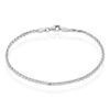 Bracelet Sherihane Maille Palmier Argent Blanc -Fanny Boutique FABFBW0874 master