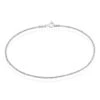 Bracelet Cherame Maille Criss Cross Argent Blanc -Fanny Boutique FABFBW0875 master