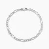 Bracelet Vivian Argent Blanc