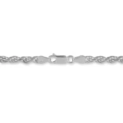 Bracelet Cacilda Maille Corde Argent Blanc 8 Bracelet Cacilda Maille Corde Argent Blanc -Fanny Boutique FABFBW0931 view2