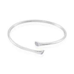 Bracelet Jonc Vivo Argent Oxyde De Zirconium