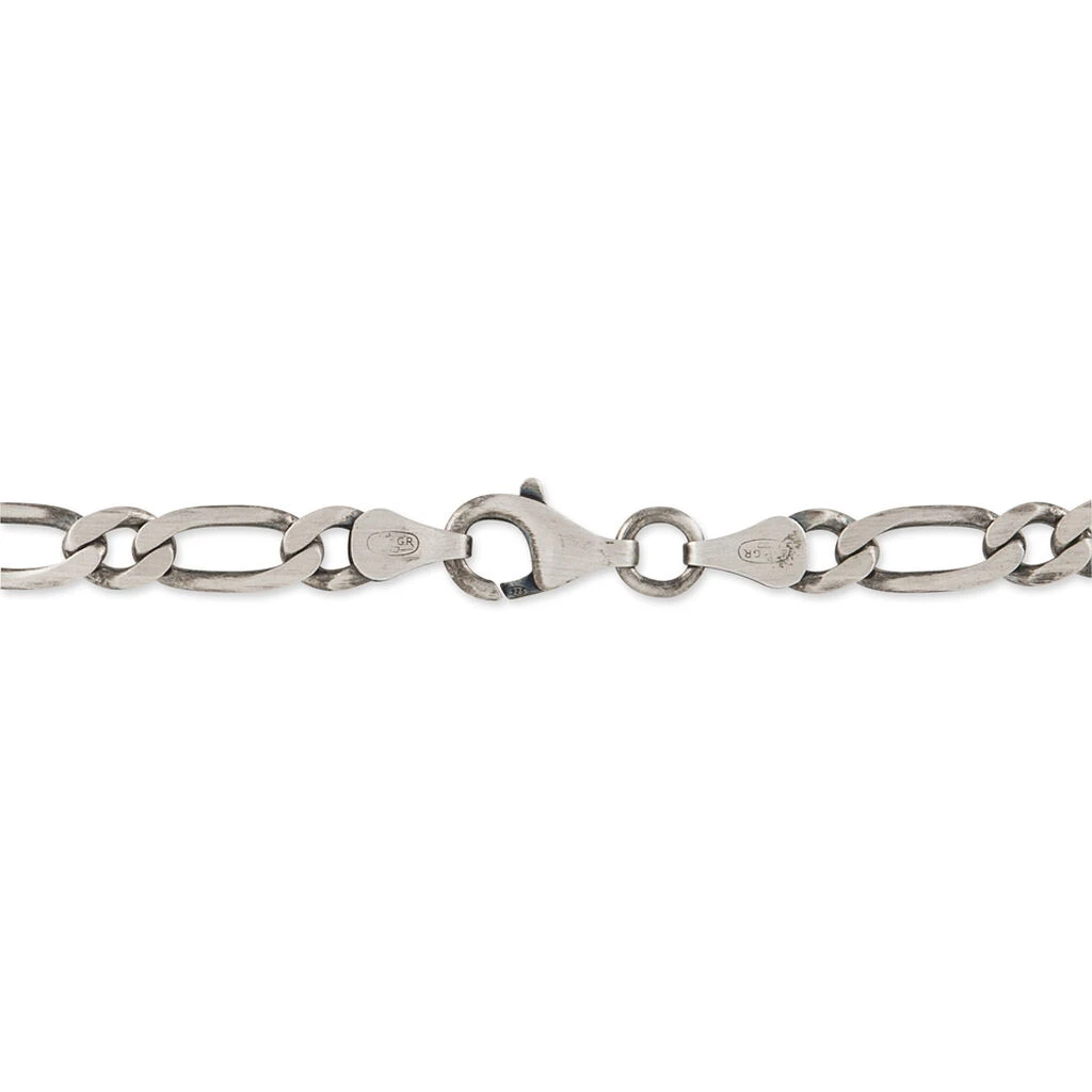 Bracelet Anilo Noircie Argent Blanc 5 Bracelet Anilo Noircie Argent Blanc – Image 3