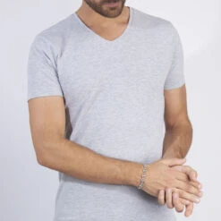 Bracelet Carrus Maille Grain De Cafe Argent Blanc -Fanny Boutique FABHBW0233 model0