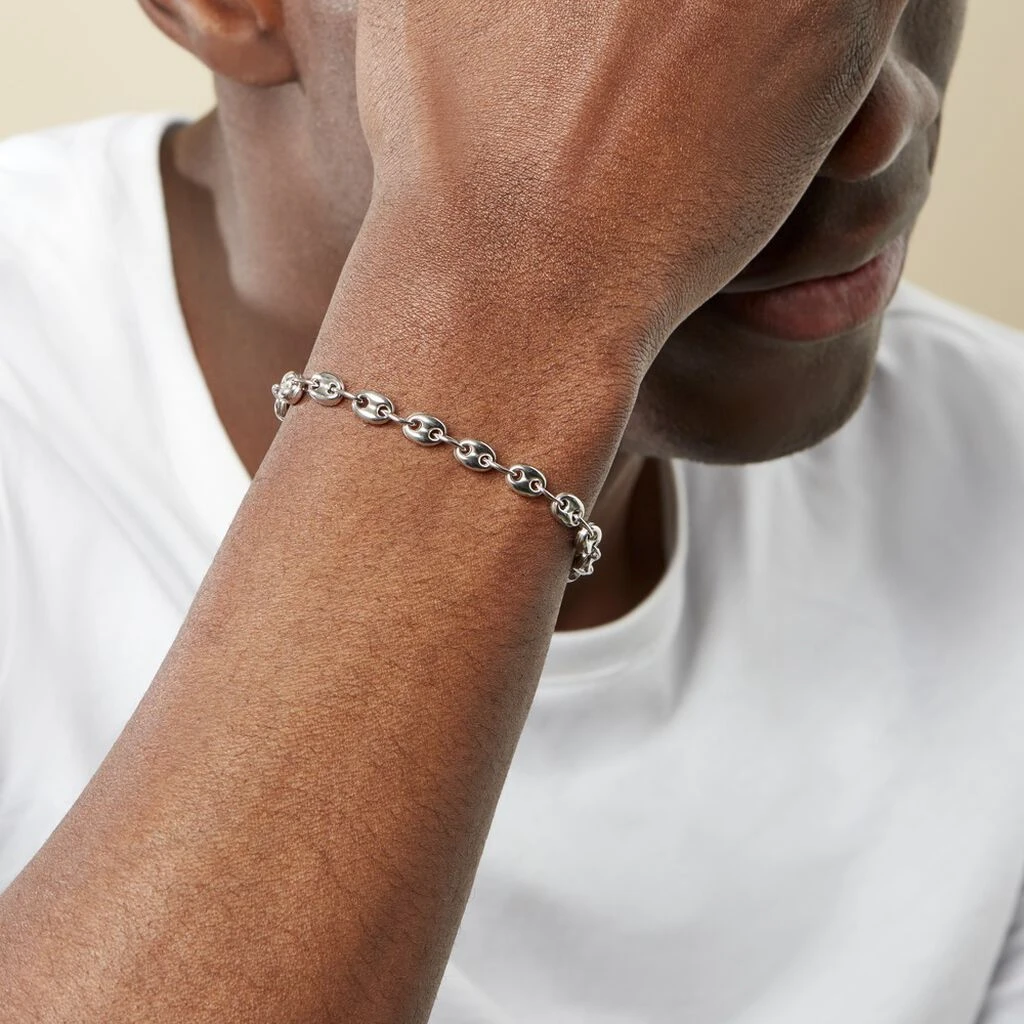 Bracelet Carrus Argent Blanc 6 Bracelet Carrus Argent Blanc – Image 4