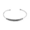 Bracelet Jonc Mike Argent Blanc -Fanny Boutique FABHBW0279 master