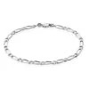 Bracelet Anilo Argent Blanc