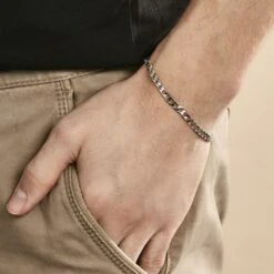 Bracelet Maille Argent Casper -Fanny Boutique FABHBW0315 model0