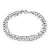 Bracelet Argent Blanc Issac