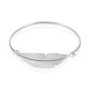 Bracelet Jonc Euriell Argent Blanc -Fanny Boutique FABMBW0246 master