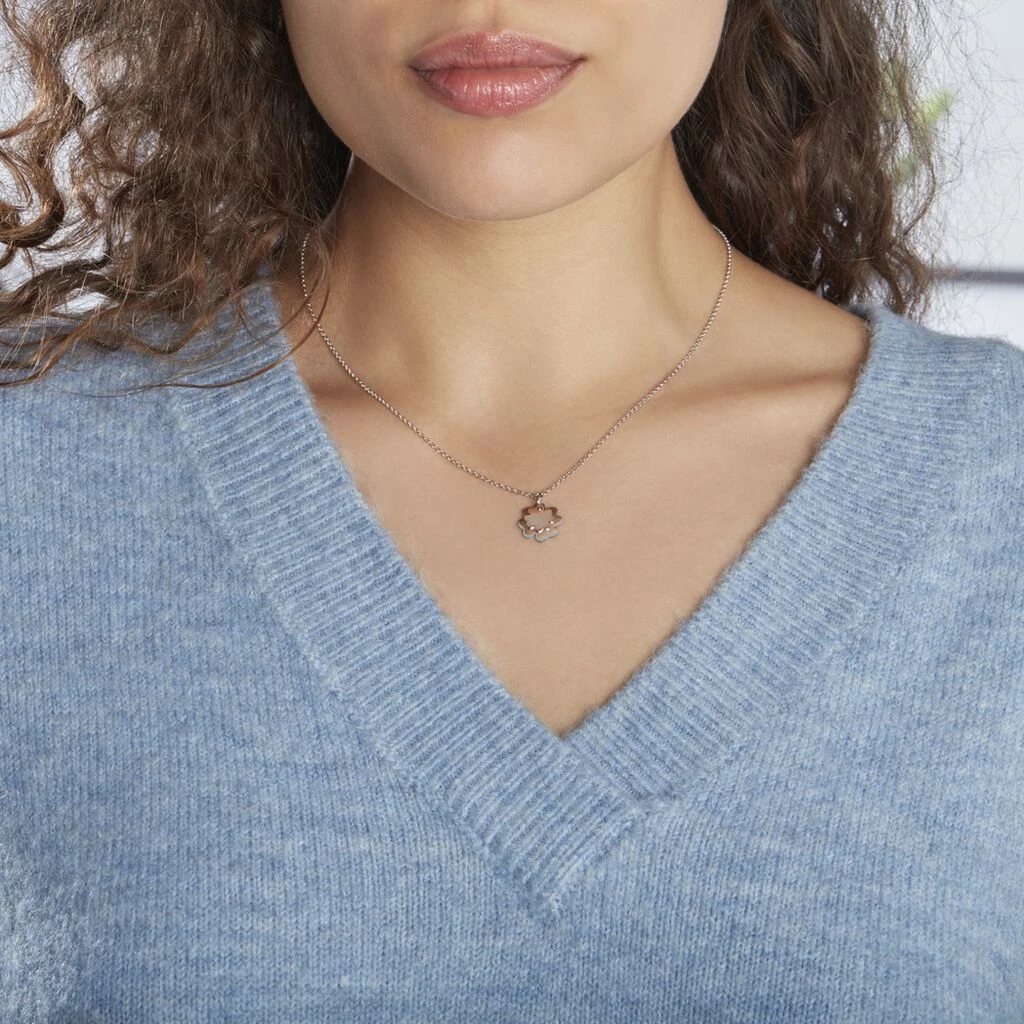 Collier Argent Bicolore Soio 5 Collier Argent Bicolore Soio – Image 3