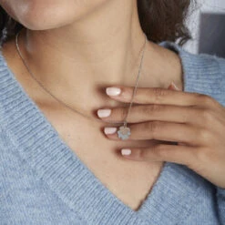 Collier Argent Bicolore Soio 9 Collier Argent Bicolore Soio -Fanny Boutique FACF2W0620 model1