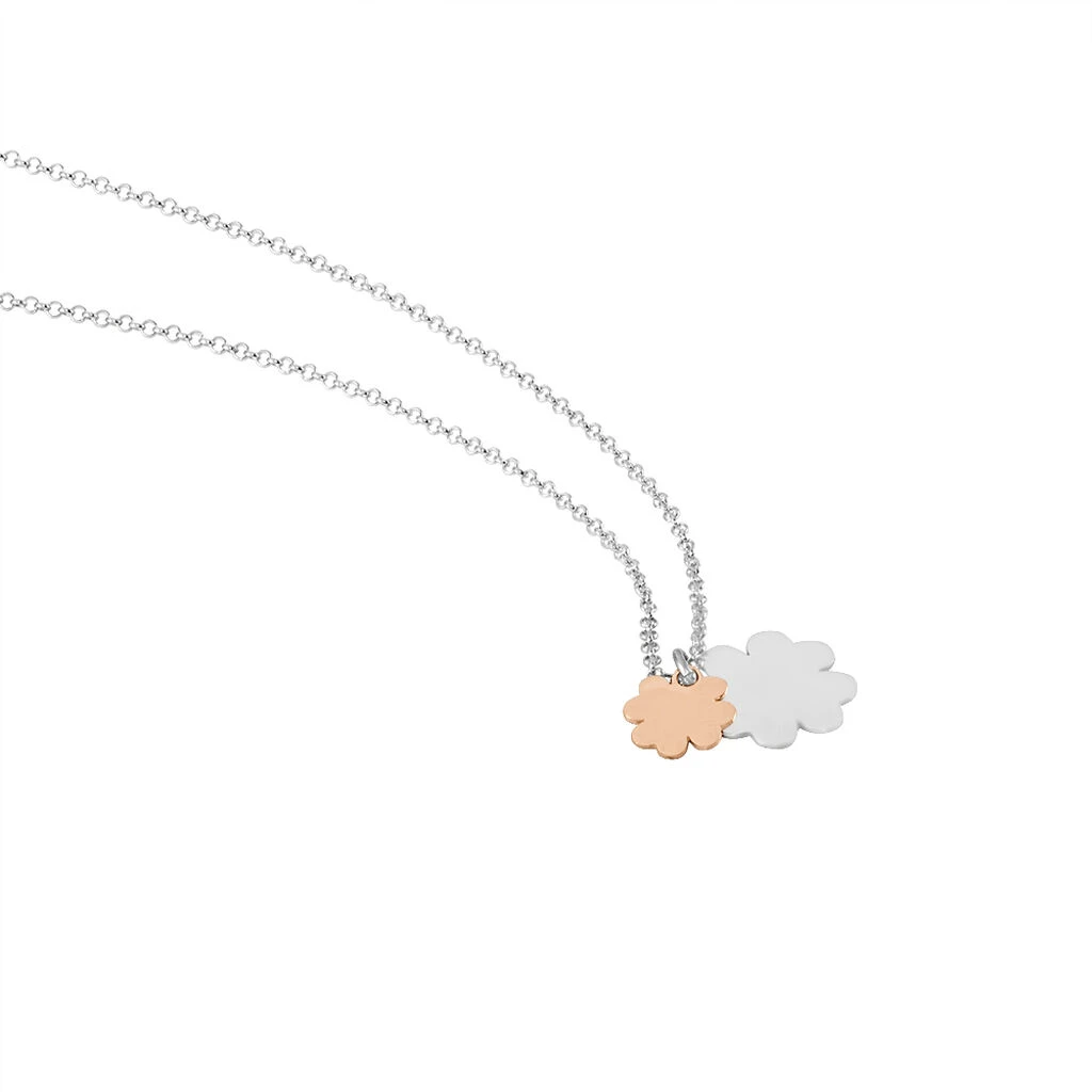 Collier Argent Bicolore Soio 4 Collier Argent Bicolore Soio – Image 2