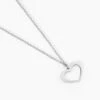 Collier Cosima Argent Blanc