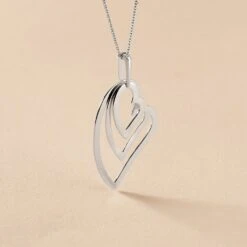 Collier Sinnila Argent Blanc -Fanny Boutique FACFBW00GX view2