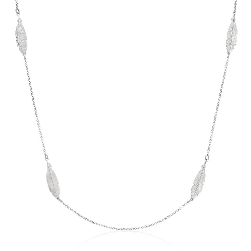 Collier Sautoir Euriell Argent Blanc 3 Collier Sautoir Euriell Argent Blanc