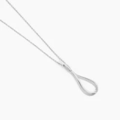 Collier Sila Argent Blanc