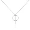 Collier Enissa Argent Blanc -Fanny Boutique FACFBW00TS master