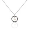 Collier Argent Blanc Céramique Et Perle De Culture -Fanny Boutique FACFBXN196 master