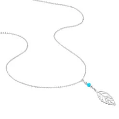 Collier Grethel Argent Blanc Turquoise 7 Collier Grethel Argent Blanc Turquoise -Fanny Boutique FACFBXT002 view1