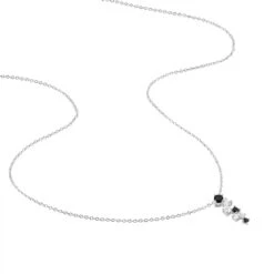 Collier Gaya Argent Blanc Oxyde De Zirconium -Fanny Boutique FACFBZD066 view1