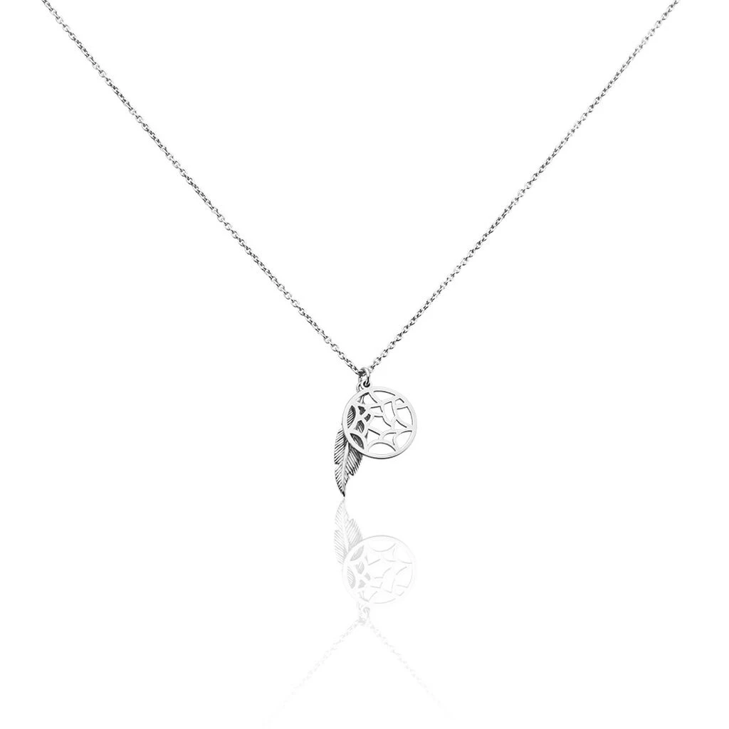 Collier Karrie Argent Blanc Oxyde De Zirconium 3 Collier Karrie Argent Blanc Oxyde De Zirconium