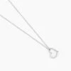 Collier Salona Argent Blanc Oxyde De Zirconium