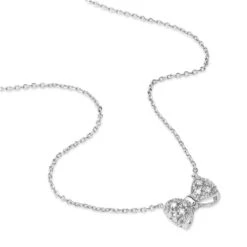 Collier Giada Argent Blanc Oxyde De Zirconium -Fanny Boutique FACFBZW0AO view1