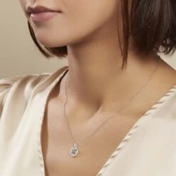 Collier Ema Argent Blanc Oxyde De Zirconium -Fanny Boutique FACFBZW0KO model0