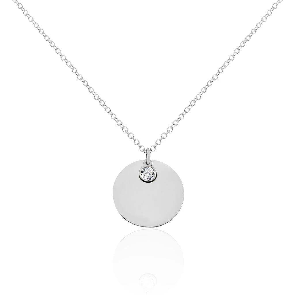 Collier Sautoir Paula Argent Blanc Oxyde De Zirconium 3 Collier Sautoir Paula Argent Blanc Oxyde De Zirconium