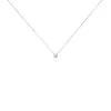 Collier Germinie Argent Blanc Oxyde De Zirconium