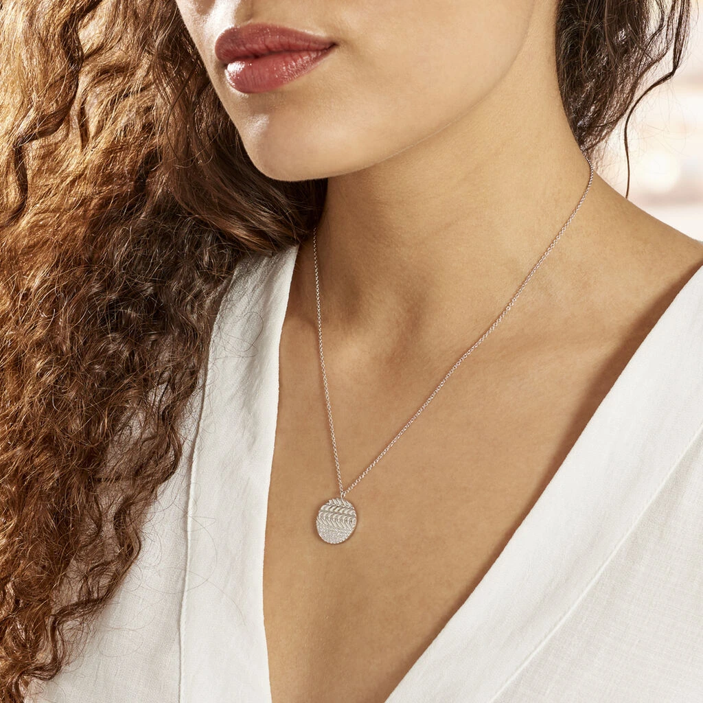 Collier Argent Henrick Oxydes De Zirconium 5 Collier Argent Henrick Oxydes De Zirconium – Image 3