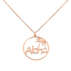 Collier Zofie Argent Rose