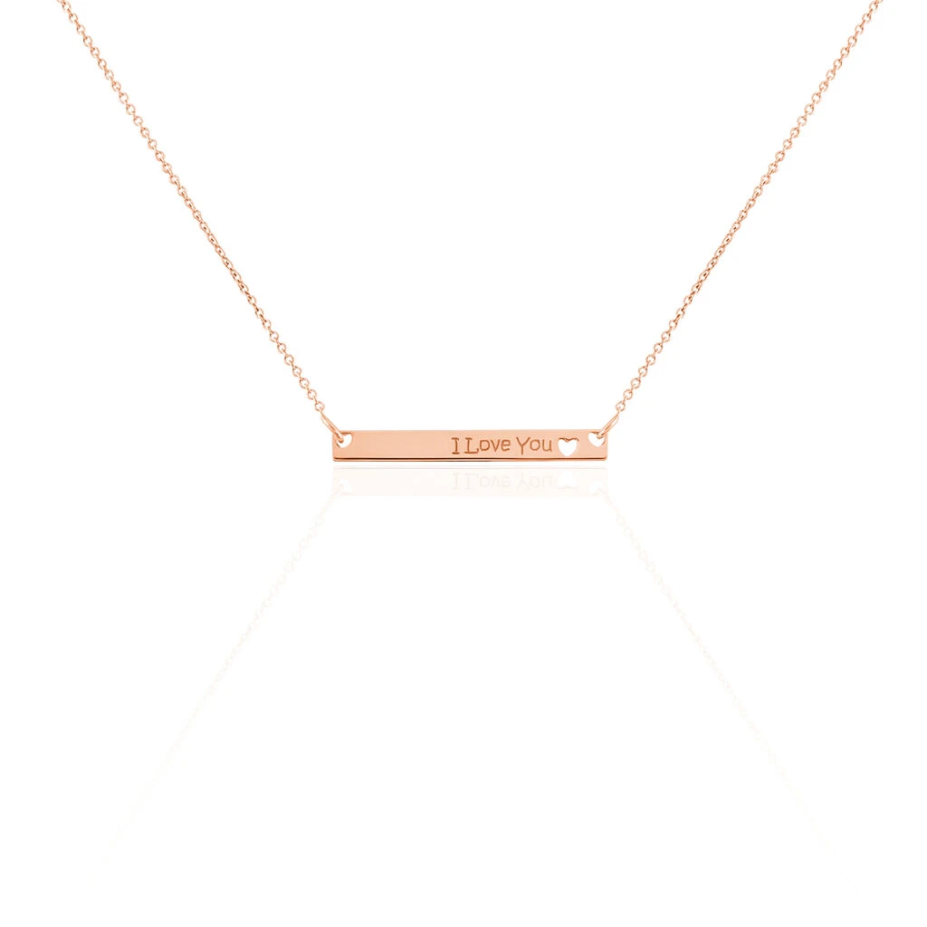 Collier Kamile Argent Rose 3 Collier Kamile Argent Rose