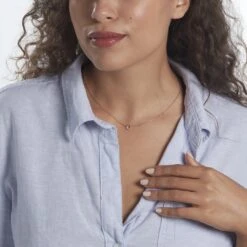 Collier Pavel Argent Rose Oxyde De Zirconium -Fanny Boutique FACFRZS012 model0