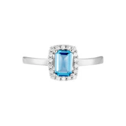 Bague Solitaire Aladin Argent Oxyde De Zirconium -Fanny Boutique FADFBZB184 view1