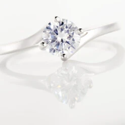 Bague Afsa Argent Blanc Oxyde De Zirconium -Fanny Boutique FADFBZW0SW view3