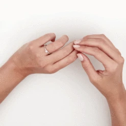 Bague Solitaire Mathylda Argent Blanc Oxyde De Zirconium 13 Bague Solitaire Mathylda Argent Blanc Oxyde De Zirconium -Fanny Boutique FADFBZW13U view4