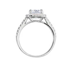 Bague Solitaire Soa Argent Blanc Oxyde De Zirconium 10 Bague Solitaire Soa Argent Blanc Oxyde De Zirconium -Fanny Boutique FADFBZW16C view2