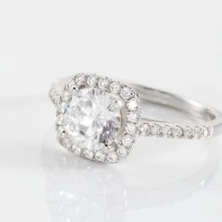 Bague Solitaire Soa Argent Blanc Oxyde De Zirconium 11 Bague Solitaire Soa Argent Blanc Oxyde De Zirconium -Fanny Boutique FADFBZW16C view3