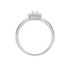 Bague Solitaire Shandrany Argent Blanc Oxyde De Zirconium -Fanny Boutique FADFBZW1HU view2