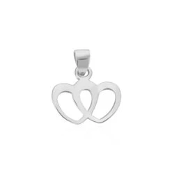 Pendentif Lehinaae Argent Blanc