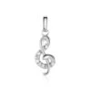 Pendentif Amelot Argent Blanc Oxyde De Zirconium -Fanny Boutique FAPFBZW372 master