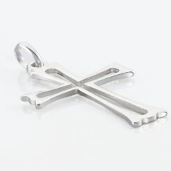 Pendentif Romayssa Argent Blanc -Fanny Boutique FAPMBW0179 view2