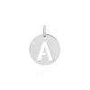 Pendentif Elio A Argent Blanc -Fanny Boutique FAPMBW0808 master