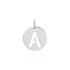 Pendentif Elio A Argent Blanc